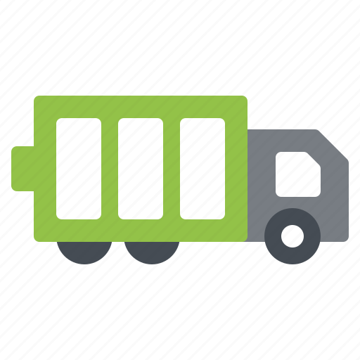 Battery, conservation, energy, truck, vehicle icon - Download on Iconfinder