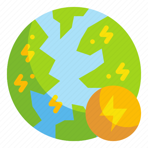 Earth, energy, globe, planet, world icon - Download on Iconfinder