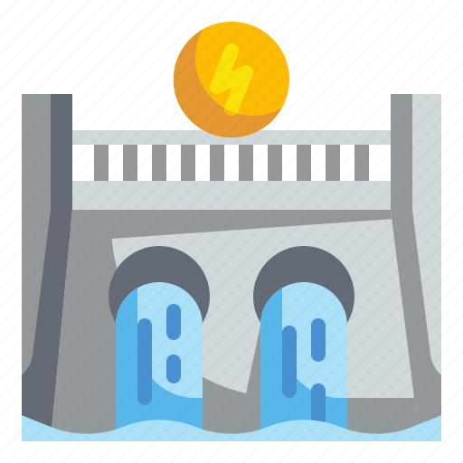 Dam, ecology, energy, environment, water icon - Download on Iconfinder