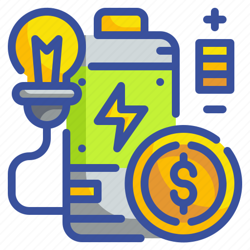 Battery, energy, idea, money, technology icon - Download on Iconfinder