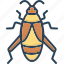 bug, creepy, cricket, croton bug, disease, grasshopper, insect 