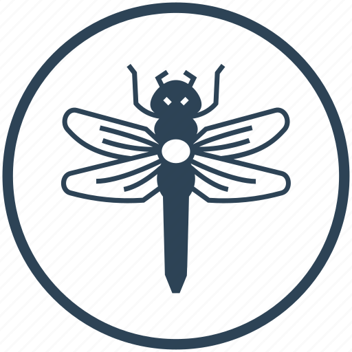 Insect, dragonfly, bug, fly, damselfly icon - Download on Iconfinder