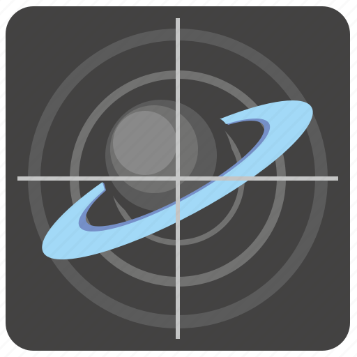 Geo, location, saturn, ship, space, target icon - Download on Iconfinder
