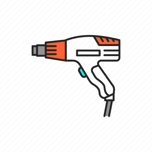 Hairdryer, construction icon - Download on Iconfinder