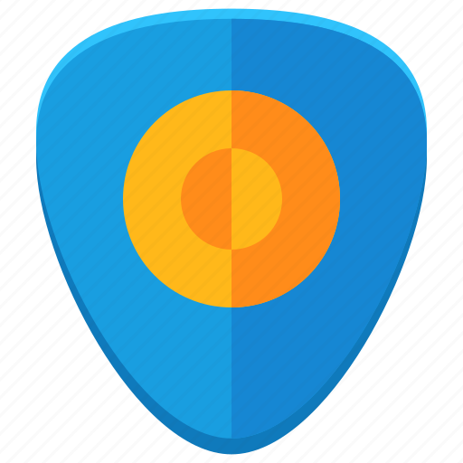 Guitar, pick, music, musical icon - Download on Iconfinder