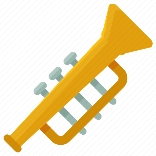 Trumpet, instrument, music, musical icon - Download on Iconfinder