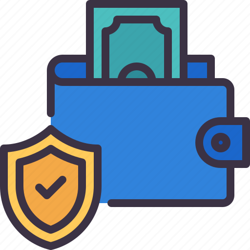 Wallet, insurance, security, payment, protection icon - Download on Iconfinder