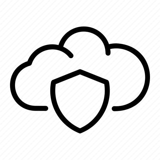 Cloud, computing, insurance, protection, security, shield icon - Download on Iconfinder