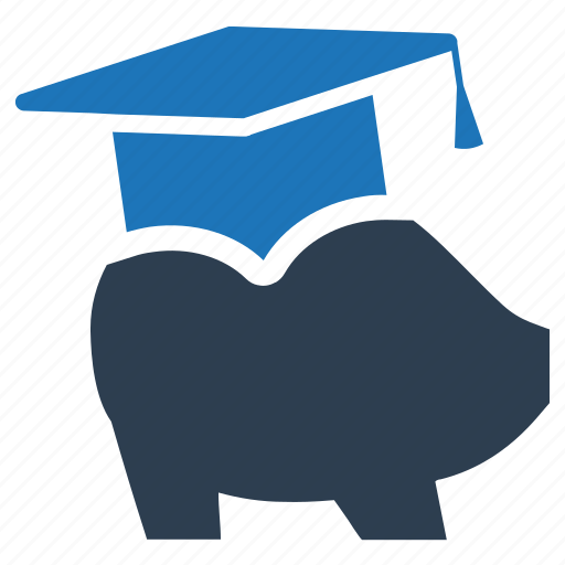 College, education, piggy bank, savings icon - Download on Iconfinder