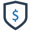 financial, protection, security, shield 
