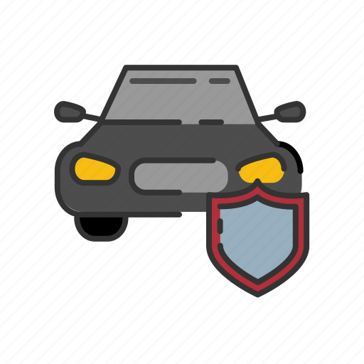 Accident, car, insurance, protection, shield, vehicle icon - Download on Iconfinder