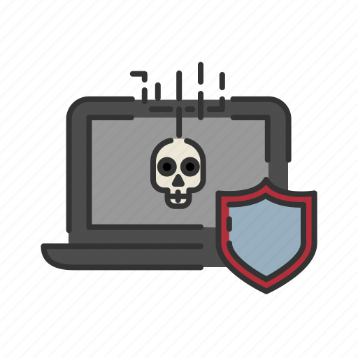 Computer, crime, cyber crime, insurance, liability, protection, shield icon - Download on Iconfinder