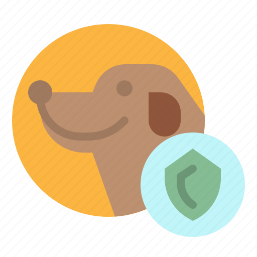 Dog, insurance, pet, shield icon - Download on Iconfinder