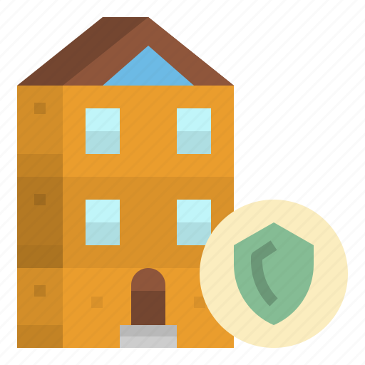 Building, insurance, protected, public, safe icon - Download on Iconfinder