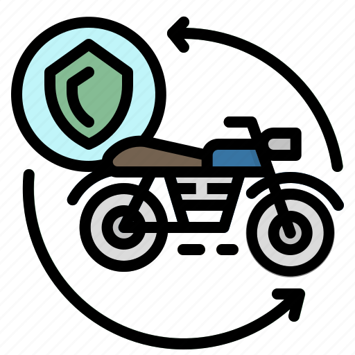 Accident, insuranc, motorbike, motorcycle, transport icon - Download on Iconfinder