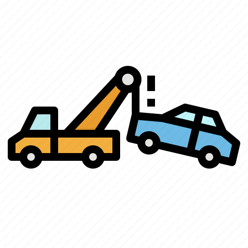Breakdown, car, crane, tow, truck icon - Download on Iconfinder