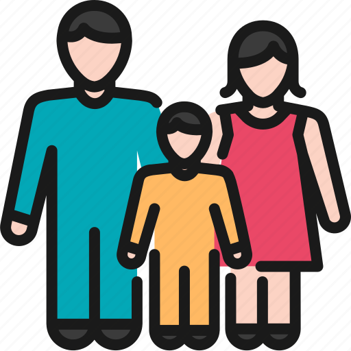 Child, family, healthcare, insurance, man, protection, woman icon - Download on Iconfinder