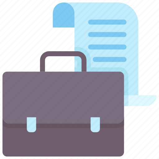 Agreement, briefcase, business, contract, document, insurance, policy icon - Download on Iconfinder