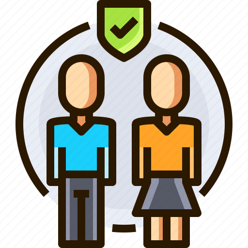 Family, health, insurance, medicine, protection, safety, shield icon - Download on Iconfinder