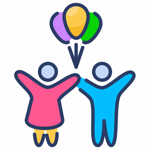 Baby, baloons, child, childern, happy, kid, playing kids icon - Download on Iconfinder