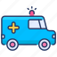 ambulance, car, emergency, medical, medicine, transportation, vehicle 
