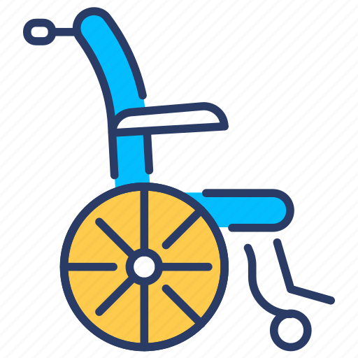 Health, life insurance, long term care, medical, old man, vheel chair, walker icon - Download on Iconfinder