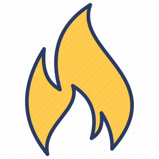 Burn, burning, camp, camping, fire, flame, hot icon - Download on Iconfinder