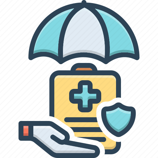 Insured, service, policy, assured, guaranteed, protected, medical insurance icon - Download on Iconfinder