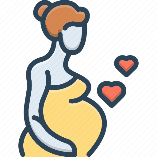 Pregnancy, gestation, pregnant, fertility, prenatal, maternal, cyesis icon - Download on Iconfinder