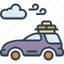 automobile, journey, tour, passage, iteration, transport, conveyance, travel car