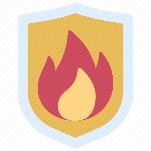 Fire, cover, insured, flames, disaster icon - Download on Iconfinder