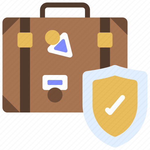 Travel, insured, bag, suitcase icon - Download on Iconfinder