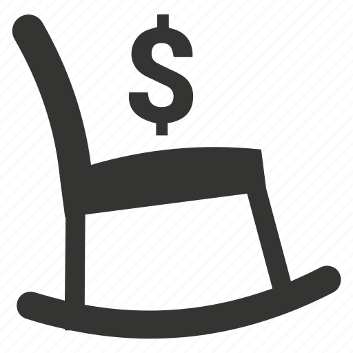 Insurance, pension, retirement plan, retirement planning, rocking chair icon - Download on Iconfinder