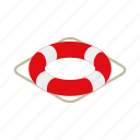 background, isometric, life, lifebuoy, lifeguard, ring, sea