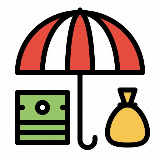 Asset, finance, insurance, protection, umbrella icon - Download on Iconfinder