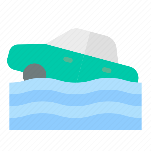 Accident, car, flood, insurance, vehicle icon - Download on Iconfinder