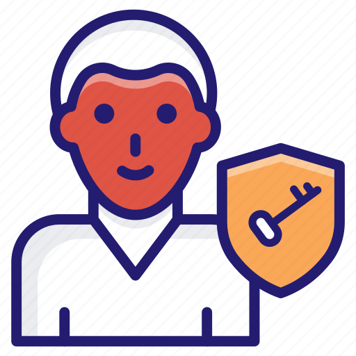 Employee, insurance, key person, vip icon - Download on Iconfinder