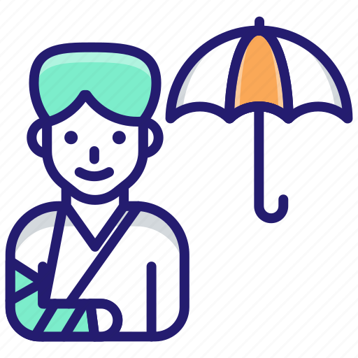Accident, fracture, health, insurance icon - Download on Iconfinder