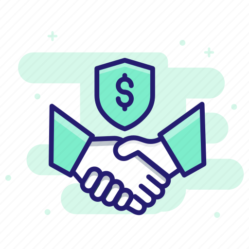 Deal, insurance, shake, support icon - Download on Iconfinder