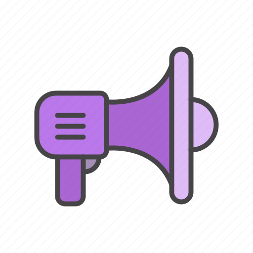 Loudspeaker, megaphone, minimalize icon - Download on Iconfinder