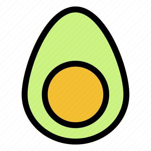 1, avocado, food, fruit, organic, fresh icon - Download on Iconfinder