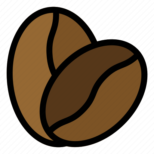 1, coffee, bean, cafe, drink, seed, beans icon - Download on Iconfinder