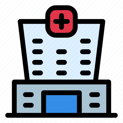 Hospital, medical, healthycare, building, care icon - Download on Iconfinder