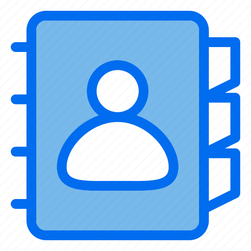 1, address, book, contacts, notebook, phonebook, contact icon - Download on Iconfinder