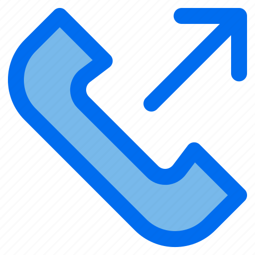 Phone, outgoing, call, user icon - Download on Iconfinder