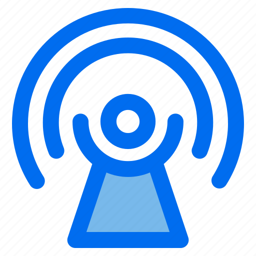 Podcast, signal, radio, connecting icon - Download on Iconfinder