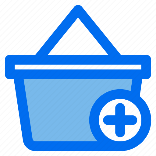Basket, cart, shopping, add, user icon - Download on Iconfinder