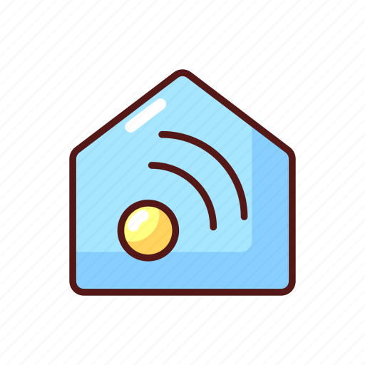 House, automation, monitoring, wireless icon - Download on Iconfinder