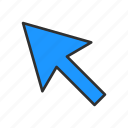 arrow, cursor, direct selection tool, pointer