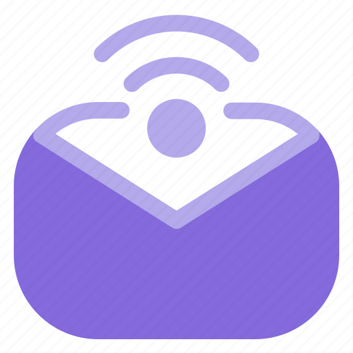 Envelope, mail, wifi, communication, message icon - Download on Iconfinder